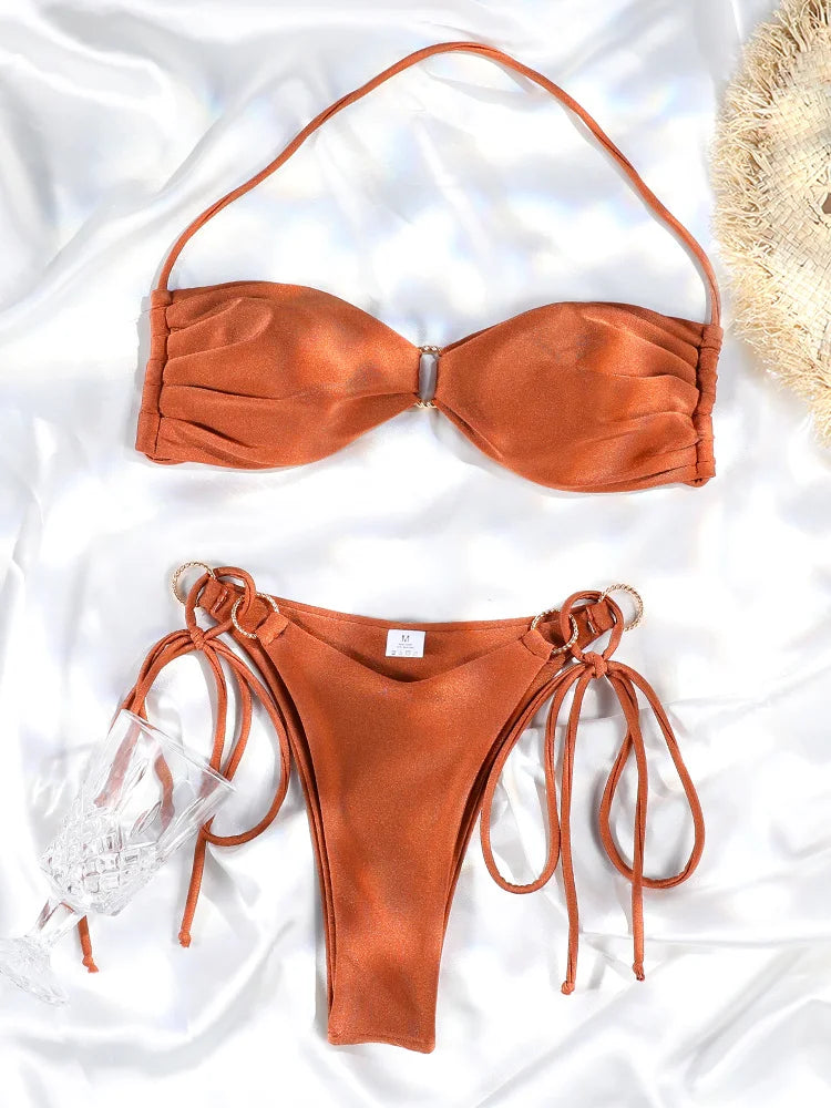 MYKONOS BIKINI - STONE