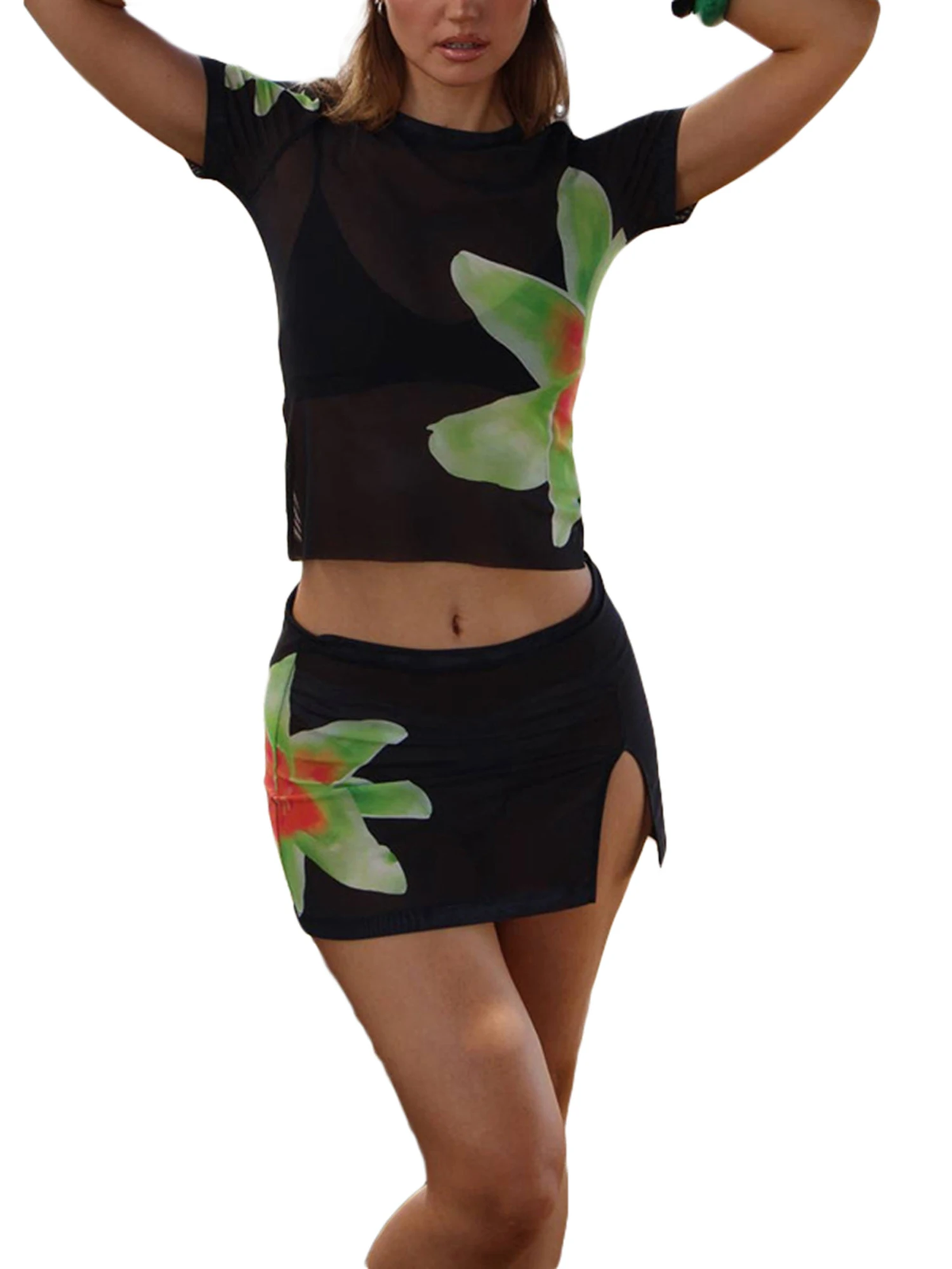 Conjunto Flower Corto